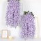 Artificial Lilac Flowers Garland 8Pcs- 24 Branches 33.5in Fake Syringa Wisteria Vines